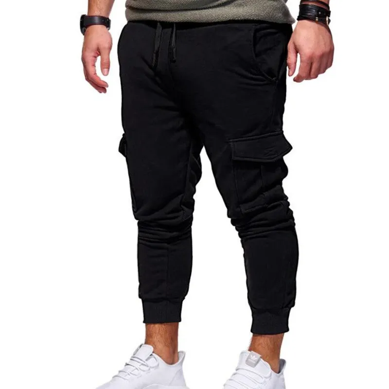 men sport jogger sweatpants