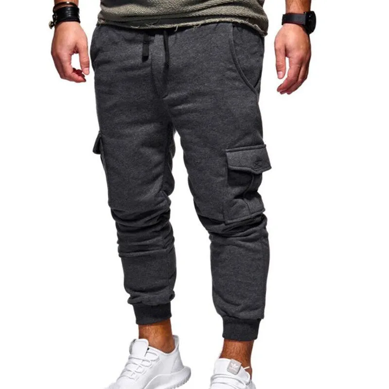 men sport jogger sweatpants