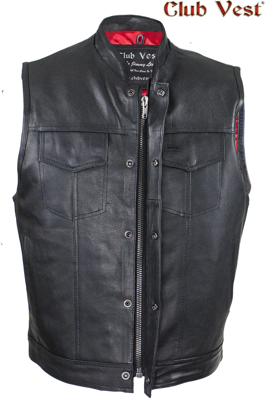 Men's Naked Cowhide Gun Pocket Vest by Club Vest®