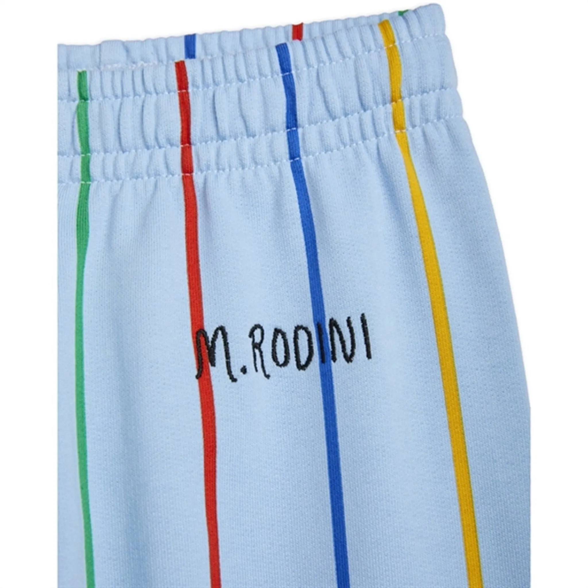 Mini Rodini Stripe Sweatpants Blue