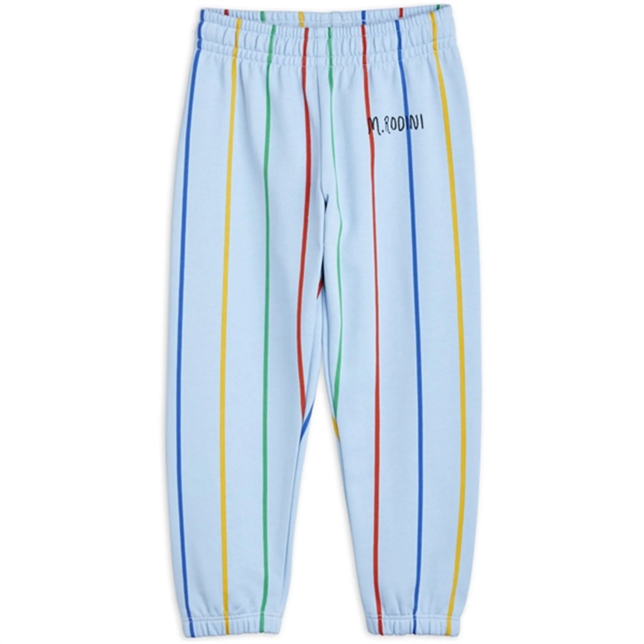 Mini Rodini Stripe Sweatpants Blue