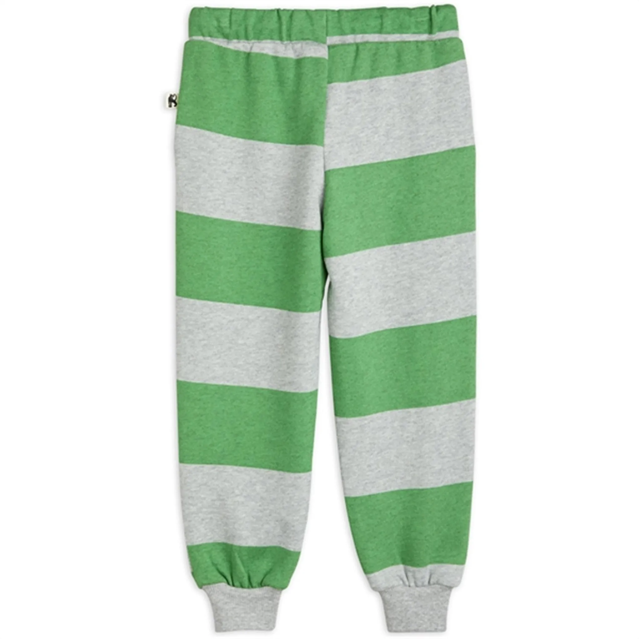 Mini Rodini Stripe Sweatpants Green