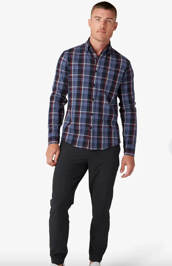 Mizzen   Main City Flannel Coastal Bryant Plaid