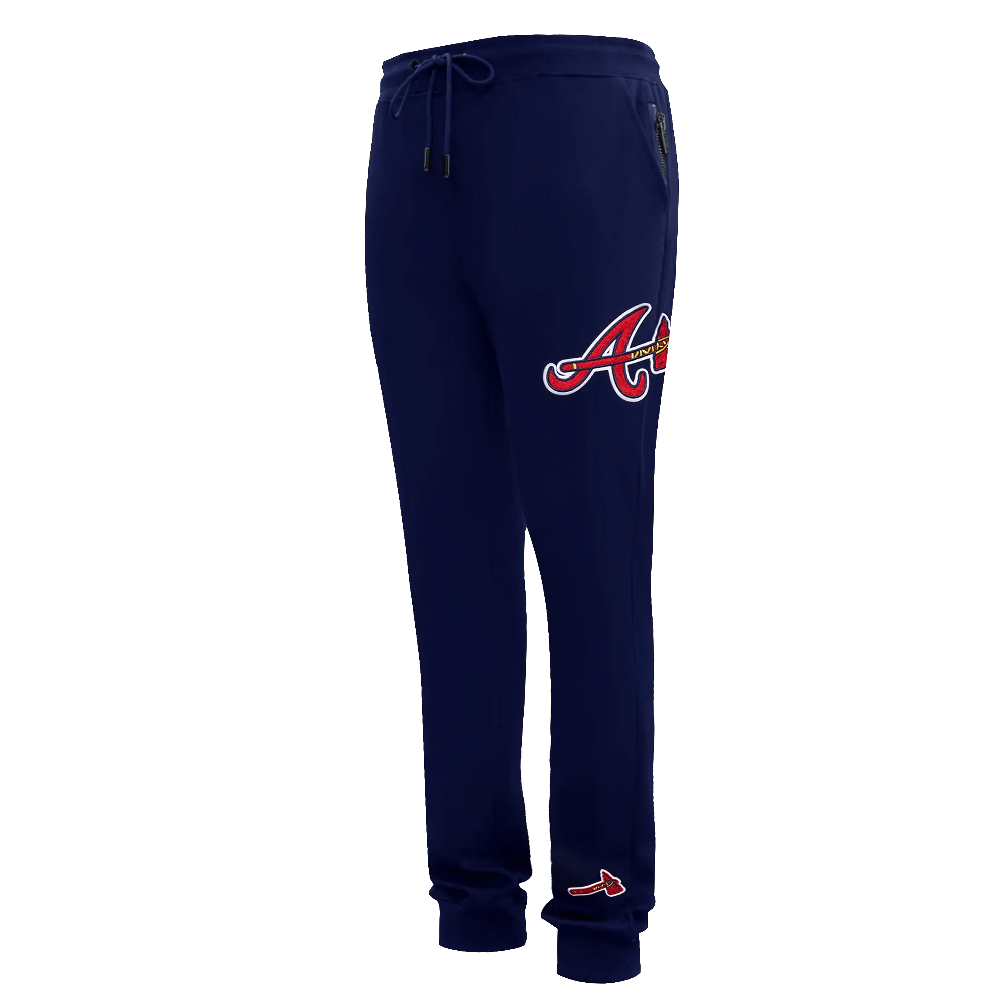 MLB ATLANTA BRAVES CLASSIC CHENILLE MEN'S JOGGER (MIDNIGHT NAVY)