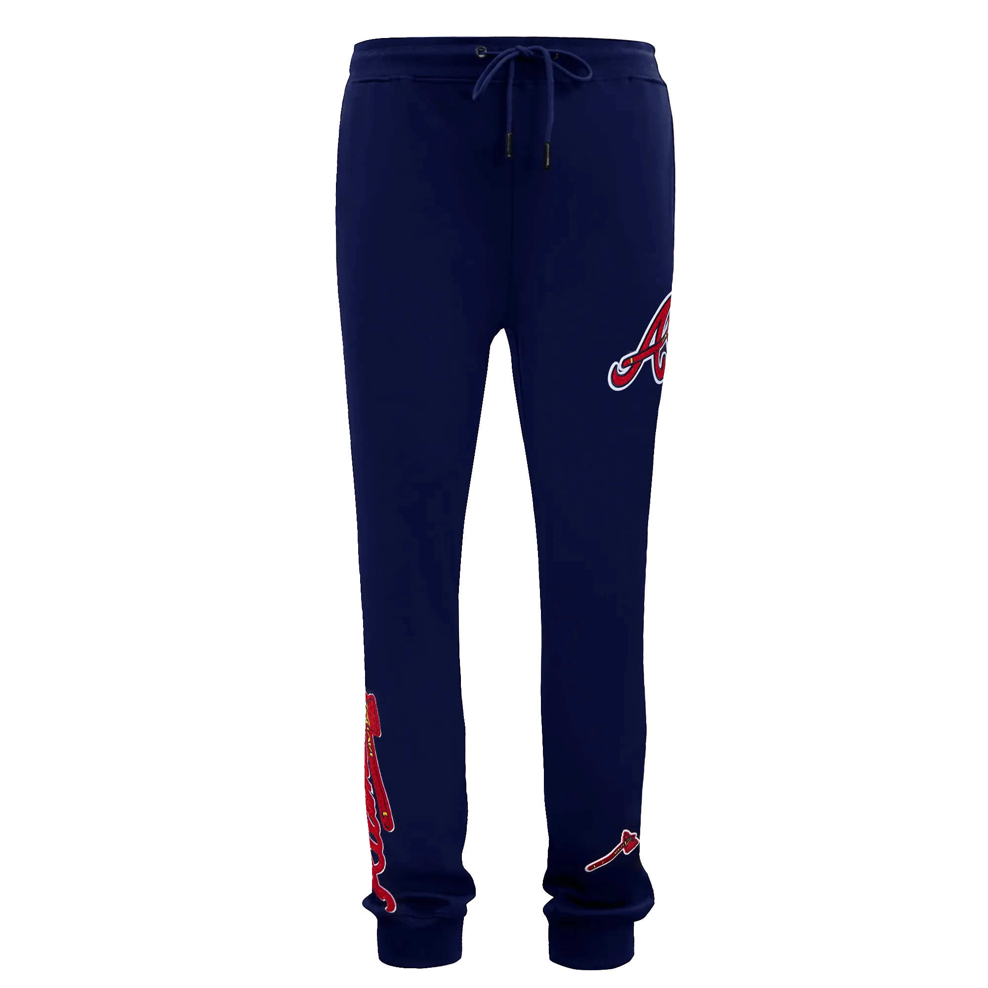 MLB ATLANTA BRAVES CLASSIC CHENILLE MEN'S JOGGER (MIDNIGHT NAVY)