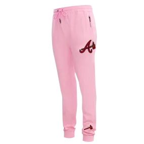 MLB ATLANTA BRAVES CLASSIC CHENILLE MEN'S JOGGER (PINK)