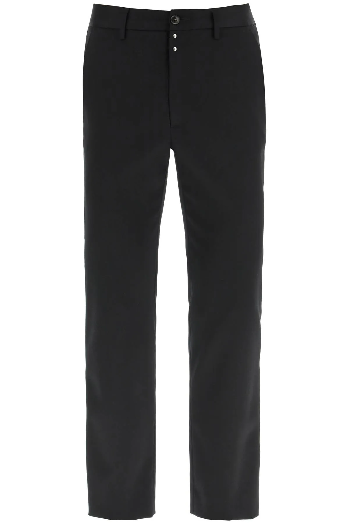 Mm6 maison margiela stretch wool blend tailored trousers