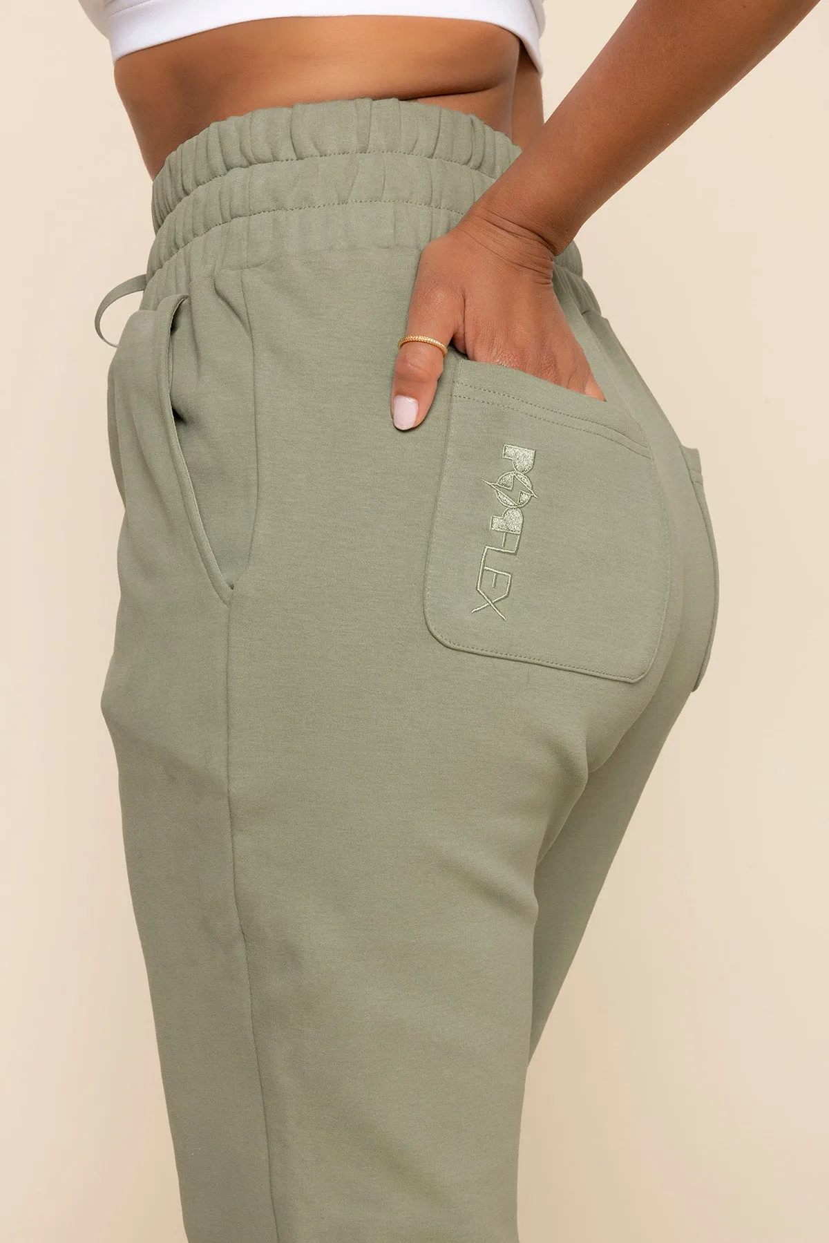 Ooey Gooey Sweatpant - Light Sage