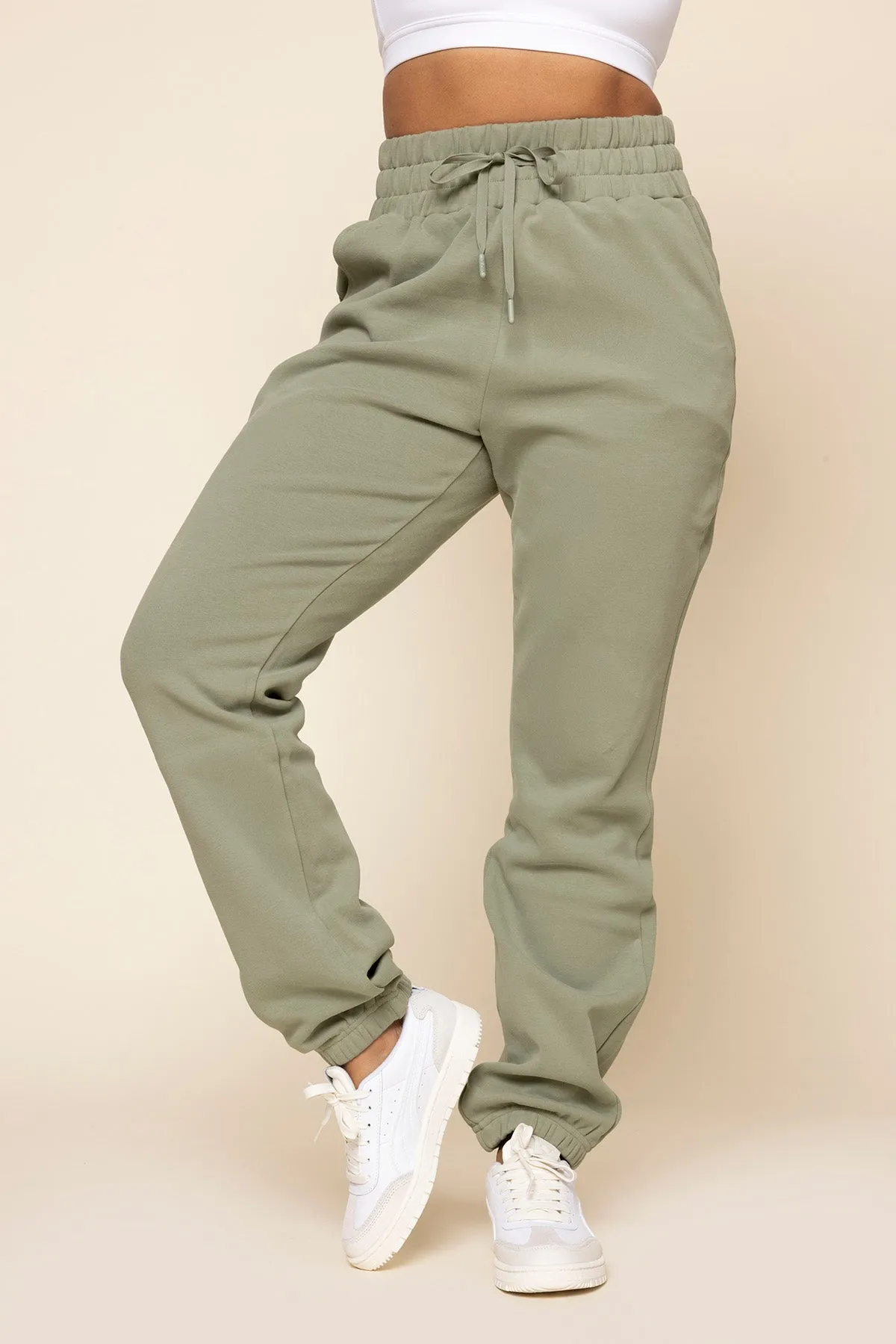 Ooey Gooey Sweatpant - Light Sage