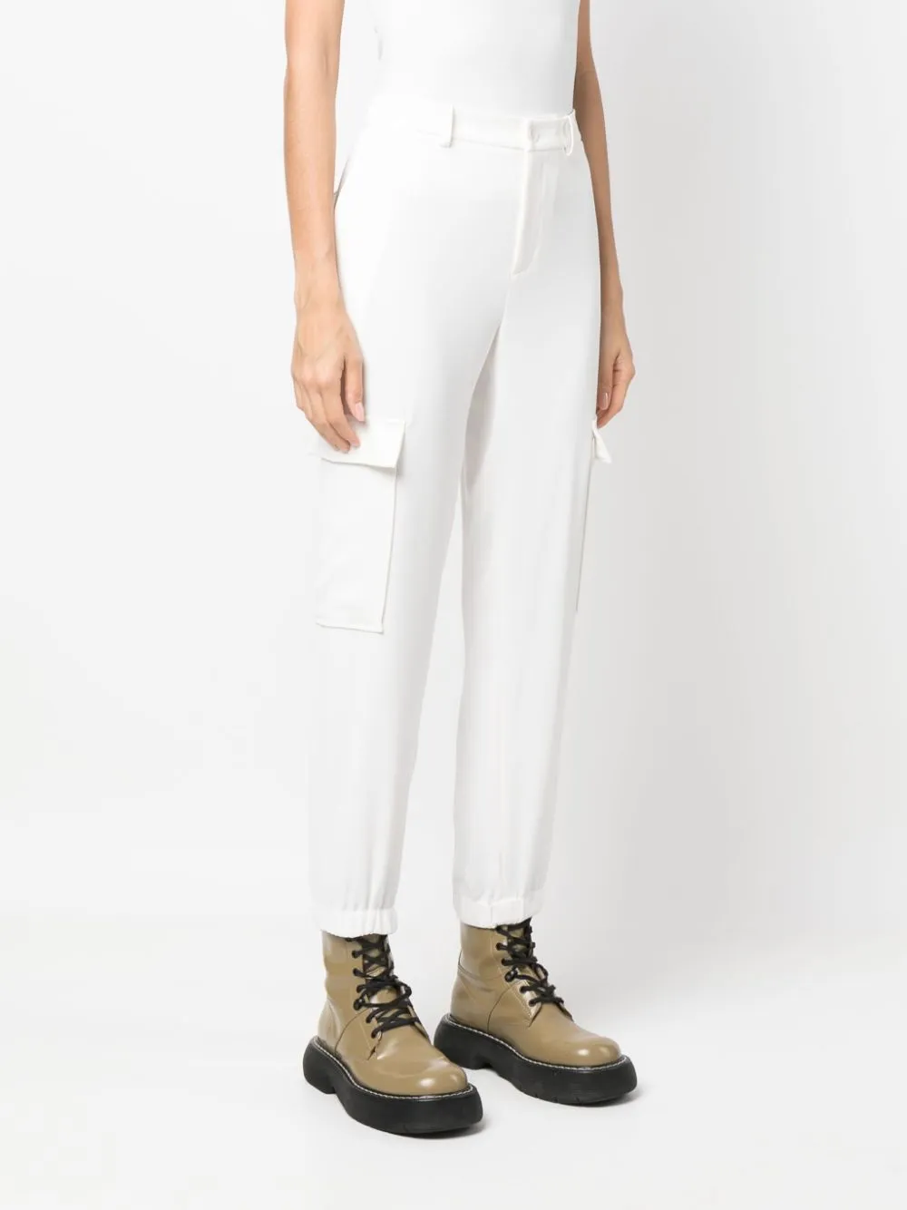 Parosh Trousers White