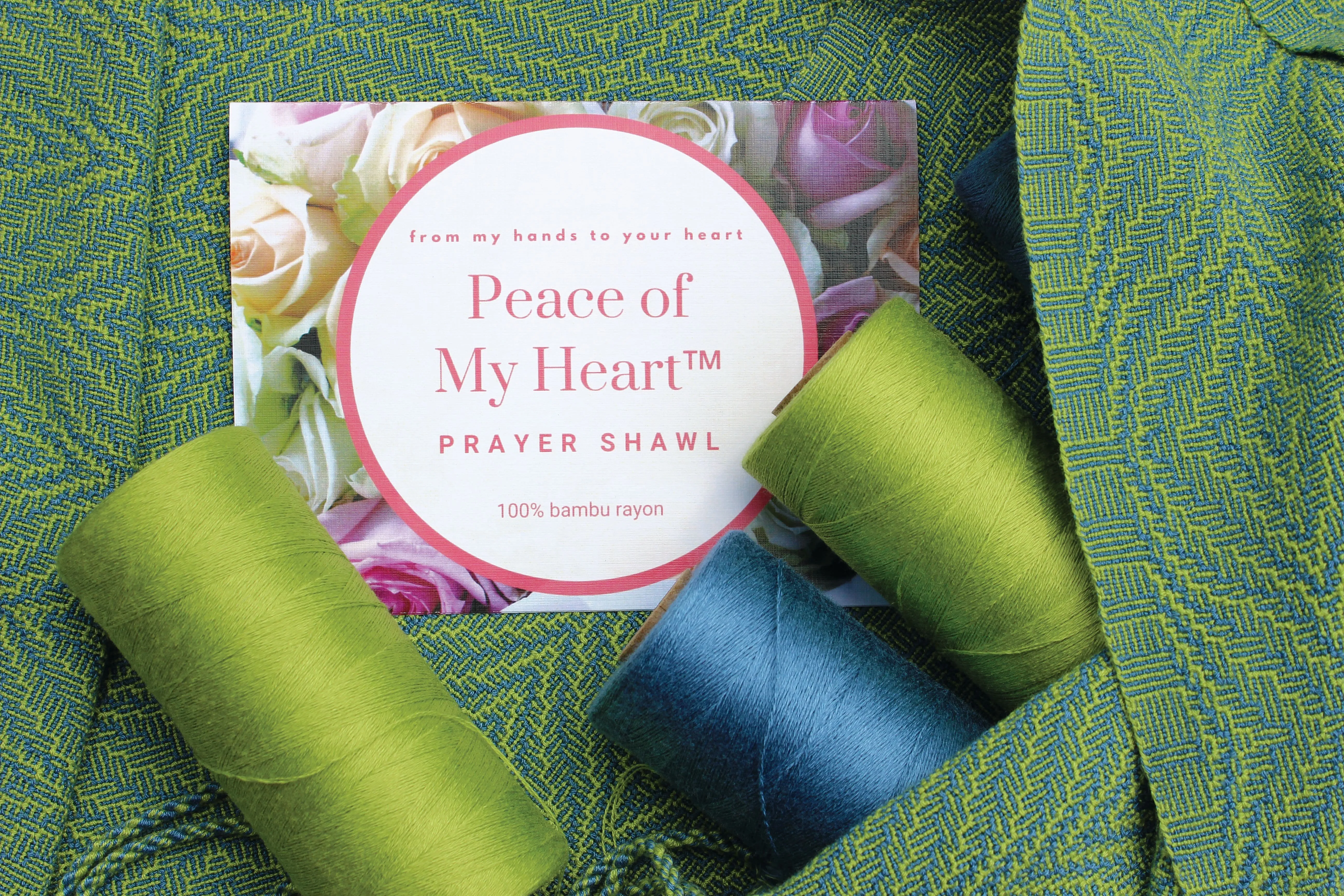 Peace of My Heart™ Prayer Shawl in Bambu