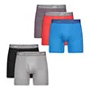 Premium Cotton Men's Boxers, 5-Pack