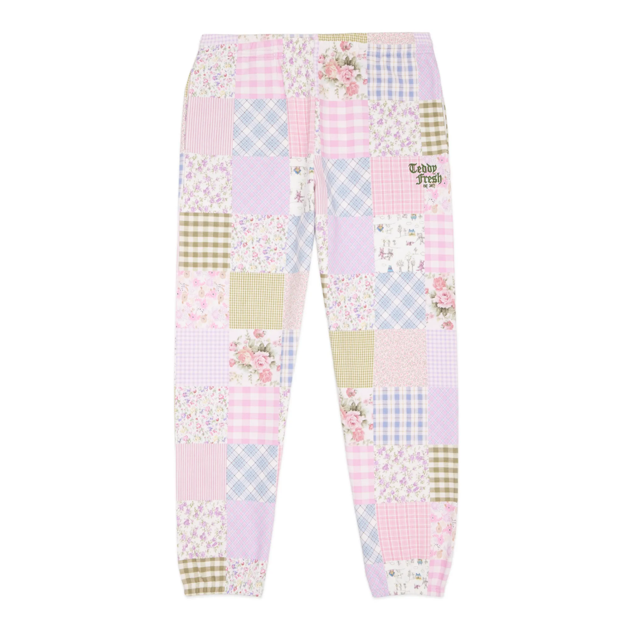 Quilt Print Sweatpants