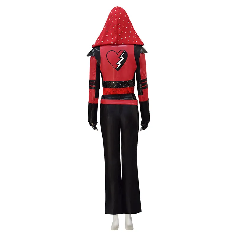 Red Descendants Jacket Outfit Descendants: The Rise of Red Heart Cosplay Costume Suit