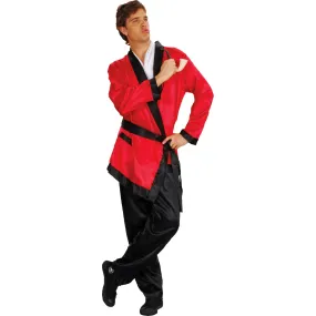 Red Smoking Jacket - Adult