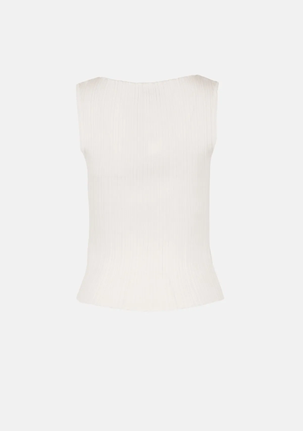 Ribbed Knitted Tank