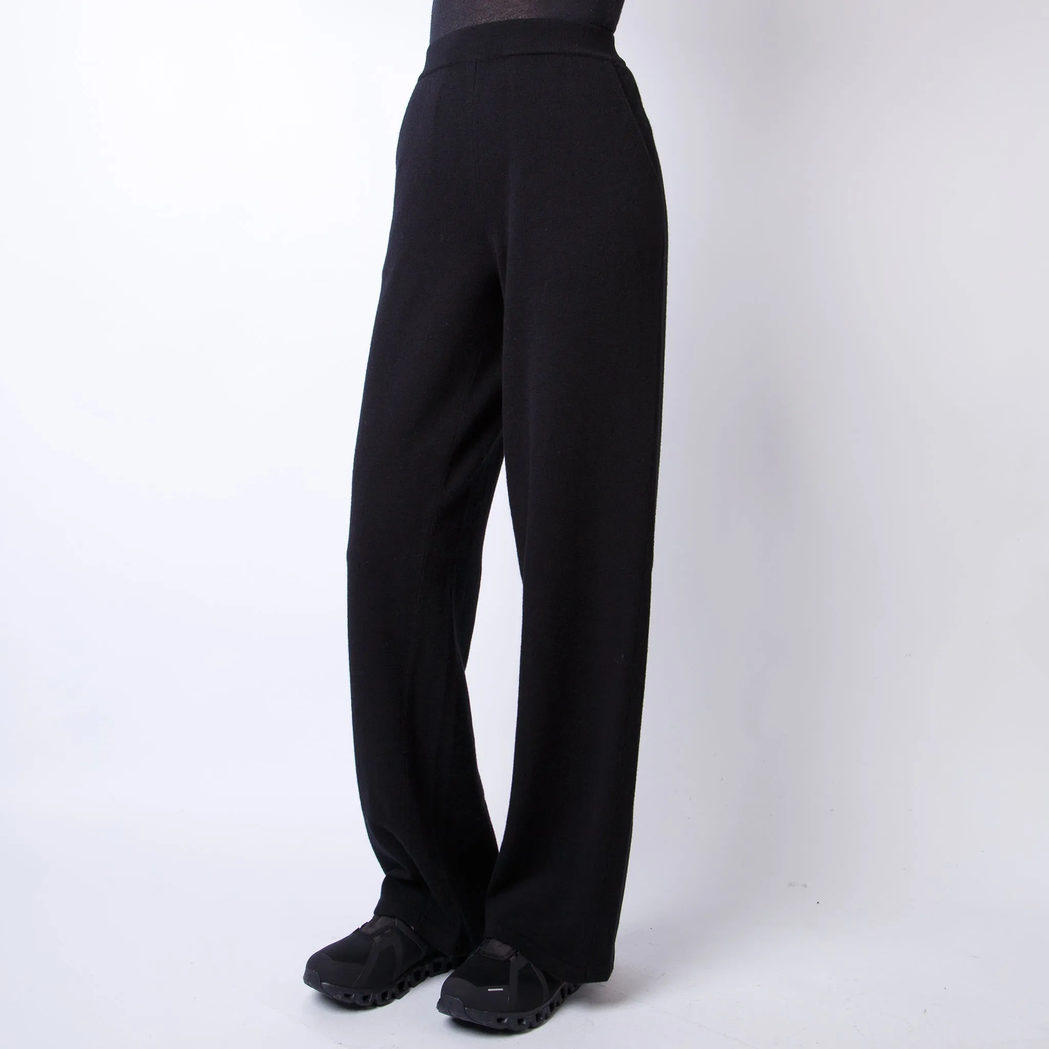 ROBERTO COLLINA TROUSERS A20163 09 BLACK