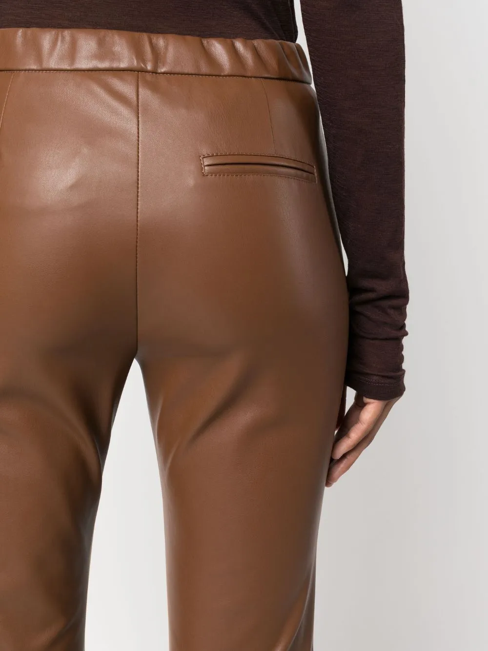 Semicouture Trousers Brown