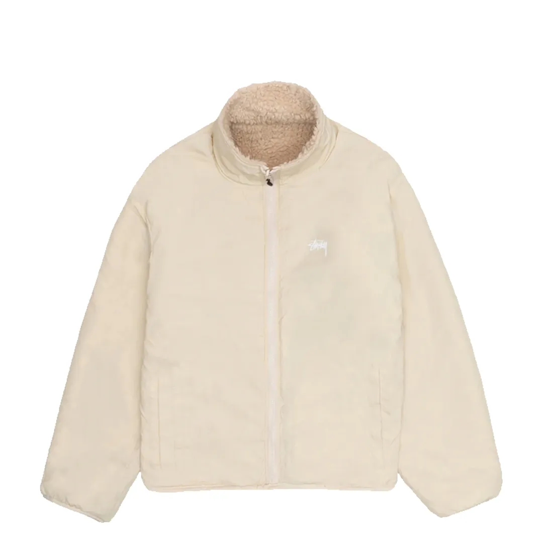 SHERPA REVERSIBLE JACKET NATURAL