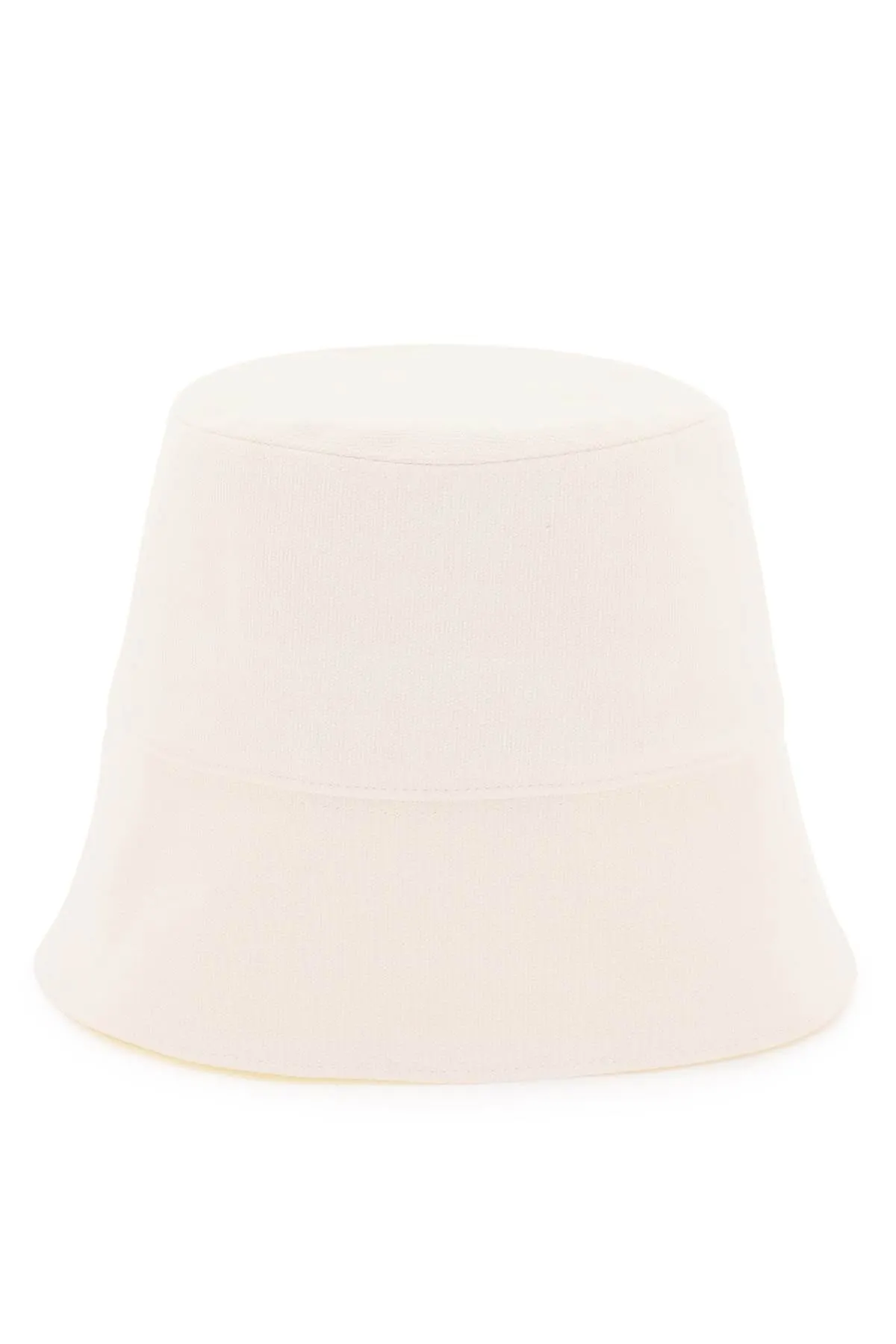 Stella mccartney bucket hat with floral logo embroidery