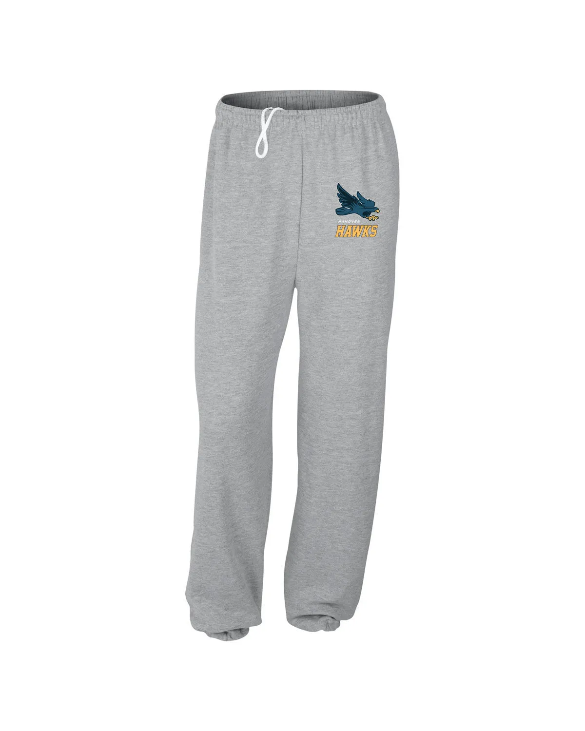 Sweatpants - Heavyweight - Elastic Bottom - Grey - Adult/Youth