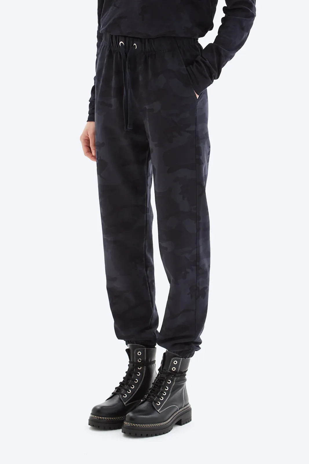 The Navy Camo Sweatpants