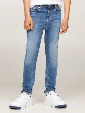 Tommy Hilfiger Boys Scanton Blue Slim Jeans