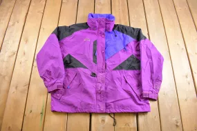 Vintage 1990s Columbia Sportswear Full Zip Windbreaker Jacket