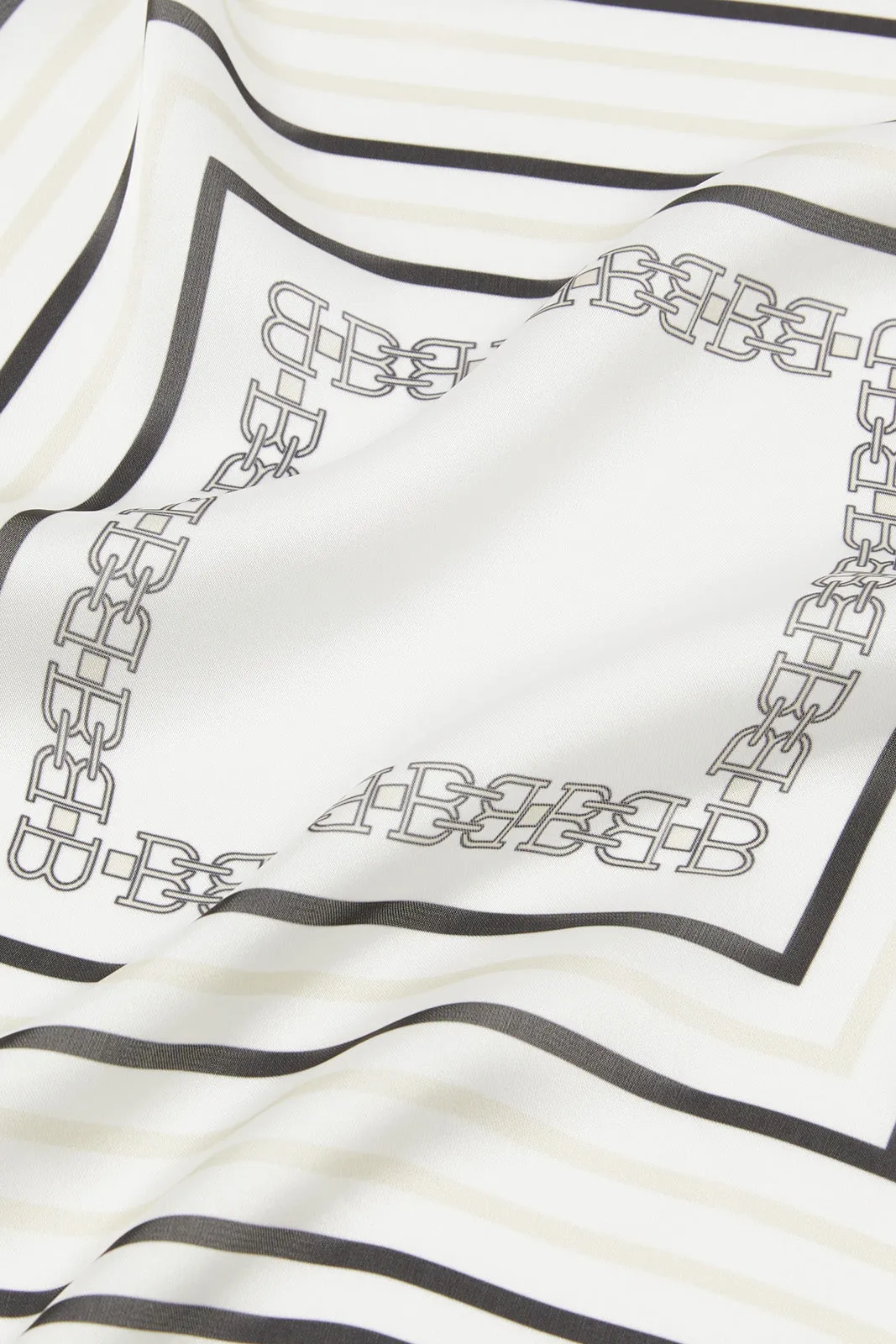 Women White Printed Scarf